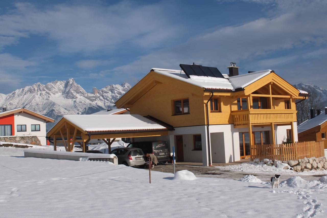 Penthousewohnung Mit Garten Sauna Pool Maishofen Exterior photo